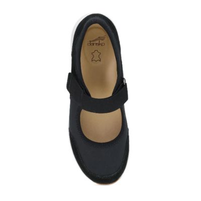 Dansko Carolina Black Suede Women's Walking Shoes