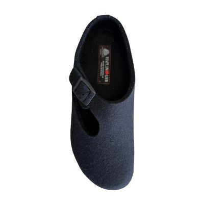 Haflinger Grizzly Sharon Black Unisex Clog | 712023 3 3