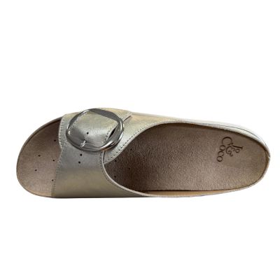 Jo&Coco Inga Silver Women's Slides