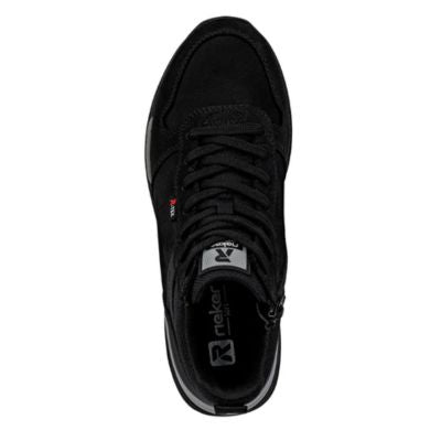 Rieker U1470-00 Black Men's Walking Shoes