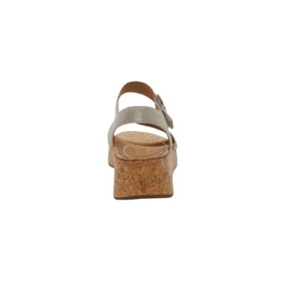 Aetrex Flora Champagne Women's Wedge Sandals