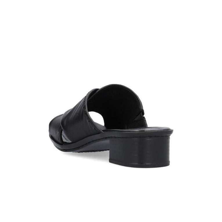 Rieker 62690-00 Black Women's Slides