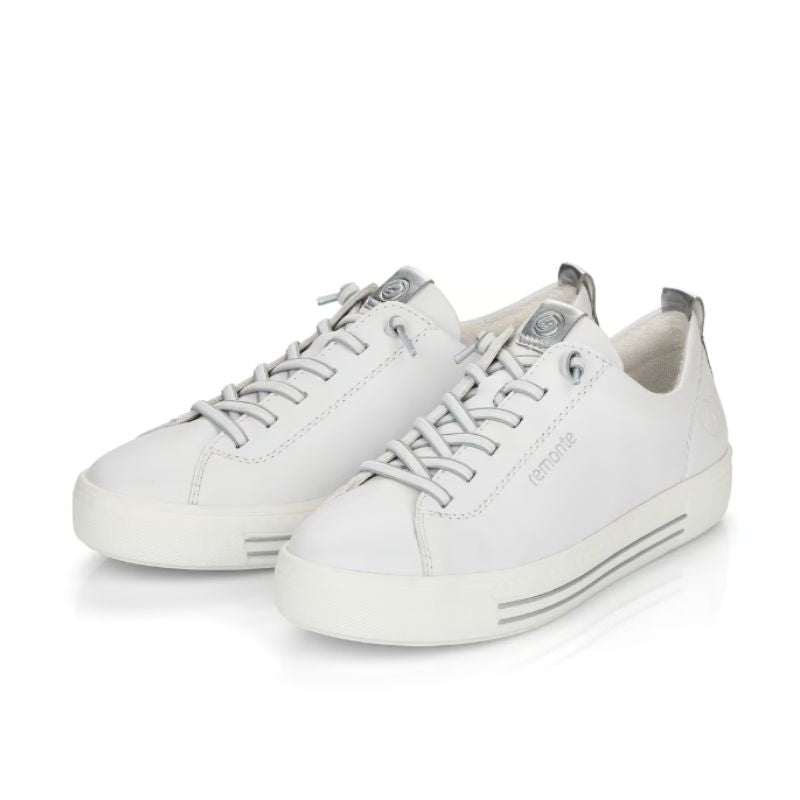 Remonte D0913-80 White Women's Walking Shoes