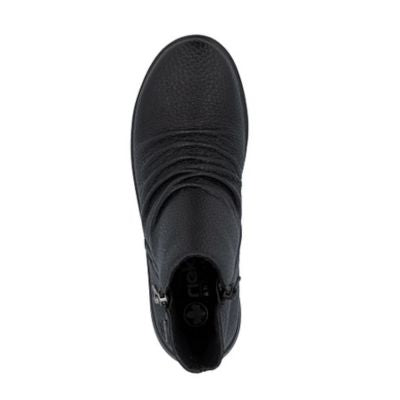 Rieker Z0056-00 Black Women's Ankle Boots