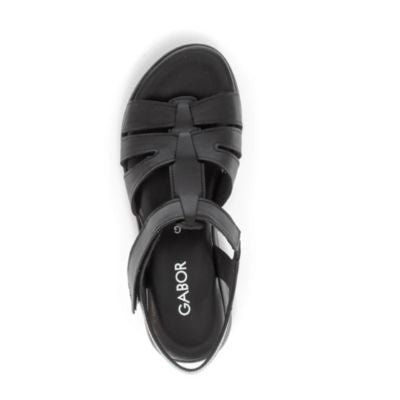 Gabor 82.742.67 Black Women's Sandals