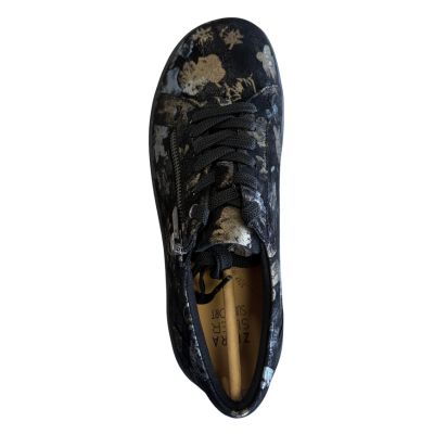 Ziera Solar XF-ZR Black Metal Women's Sneakers