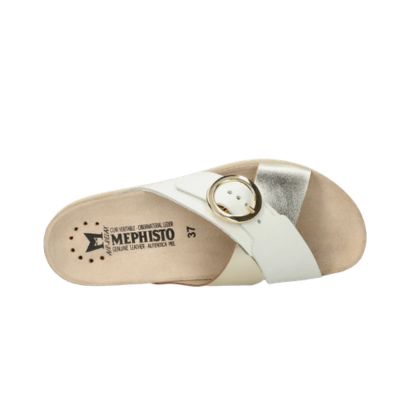 Mephisto Hirina Gold Women's Slides