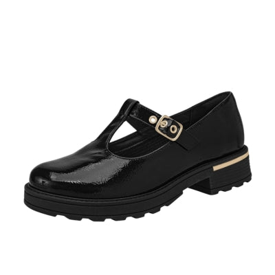 Piccadilly 735044A Black Women's Loafers