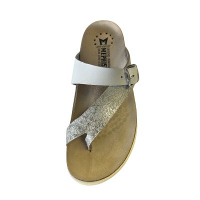 Mephisto Helen Mix Silver Women's Sandals