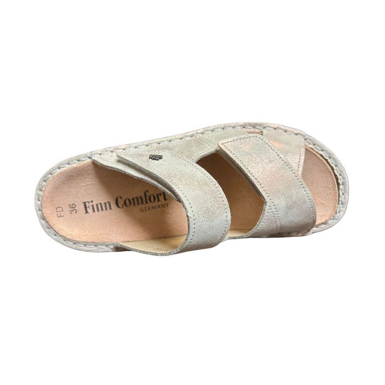 Finn Comfort Melrose Nuvola Champagne Women's Slides