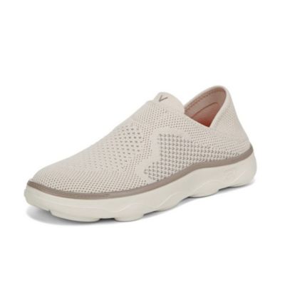 Vionic Sage RX Knit Cream Women's Slip-On Shoes