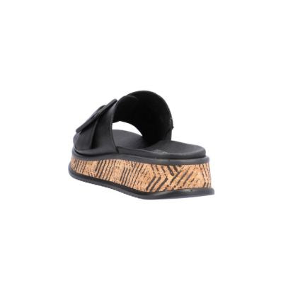 Rieker W0803-00 Black Women's Slides