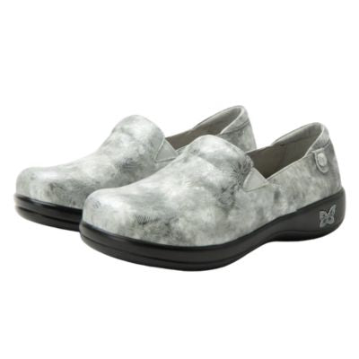 Alegria Keli 8175 Stellar Silver Slip-On Walking Shoes