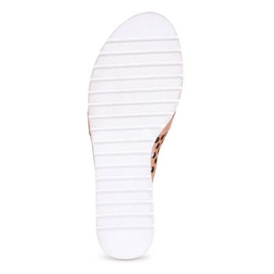 Django & Juliette Osteno Tan Women's Slide Sandals