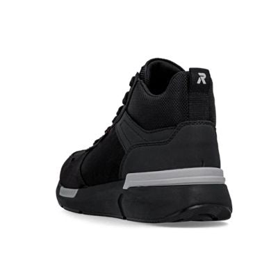 Rieker U1470-00 Black Men's Walking Shoes