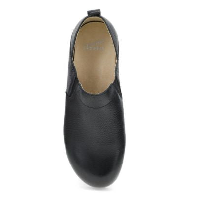 Dansko Meara Waxy Milled Black Women's Clogs