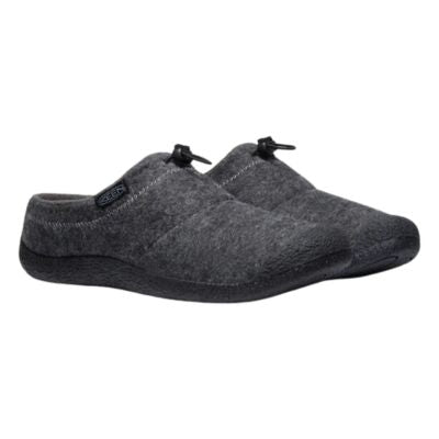 Keen Howser III Charcoal Grey Felt/Black Men's Slides