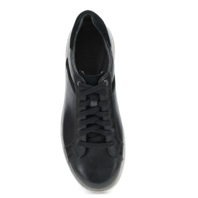 Dansko Trevor Burnished Calf Black Men's Walking Shoes