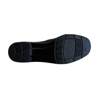 Portania Ronda 01 Black Leather Women's Shoes