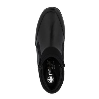 Rieker 47270-00 Black Women's Ankle Boots