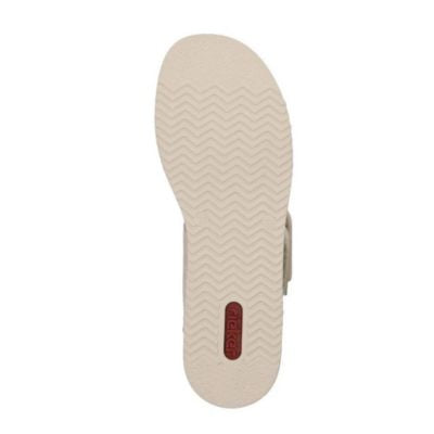 Rieker 62950-62 Beige Women's Sandals