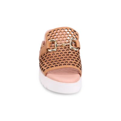 Django & Juliette Osteno Tan Women's Slide Sandals