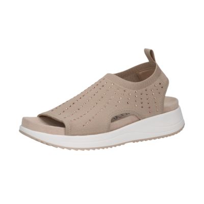 Caprice 9-28706-42  470 Sand Knit Women's Sandals