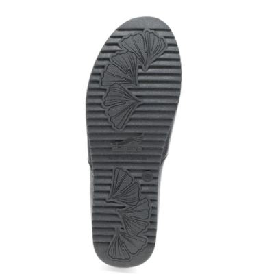 Dansko Meara Waxy Milled Black Women's Clogs