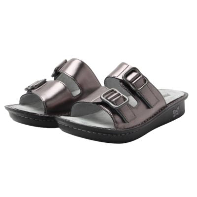 Alegria Verah 6625 Pewter Power Women's Slides