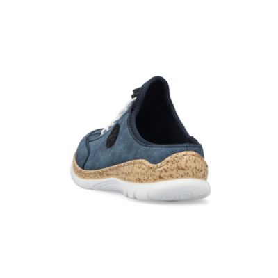 Rieker N4210-14 Blue Women's Clogs