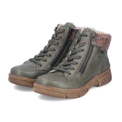 Rieker 72322-54 Green Women's Ankle Boots