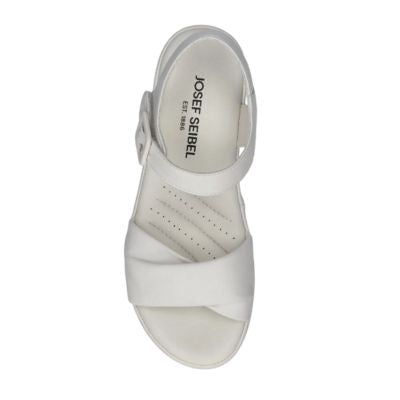 Josef Seibel Eve 02 White Women's Sandals