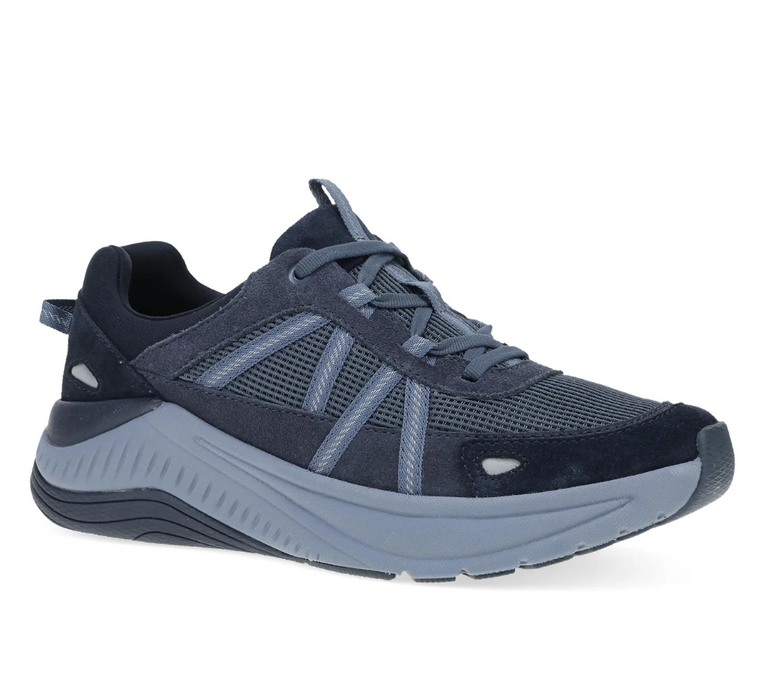 Dansko Poppy Suede Navy Women's Shoes