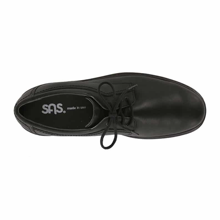 SAS Aden Wide Black Men's Shoes
