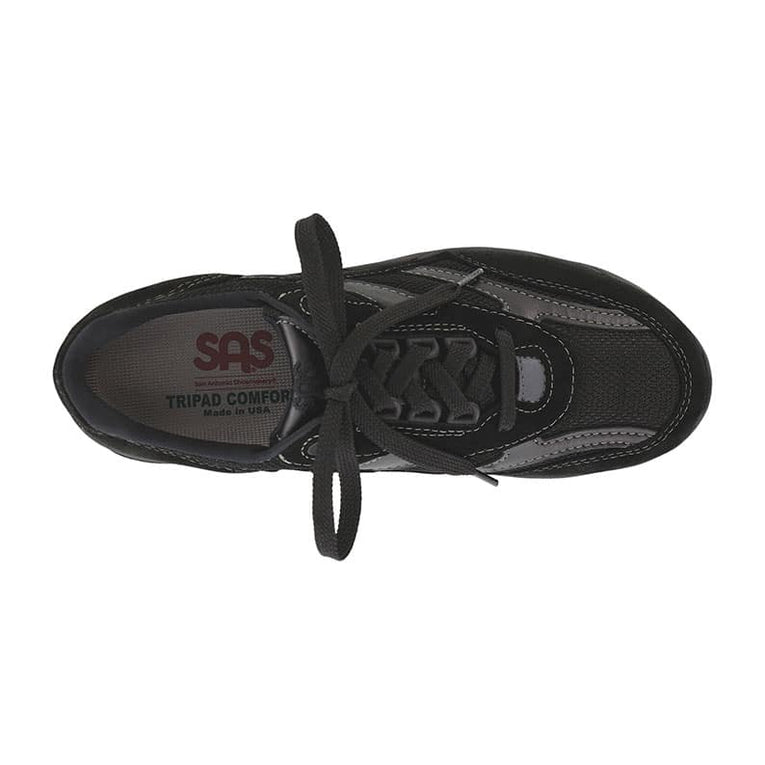 SAS Tour Mesh Black Women's Walking Shoes