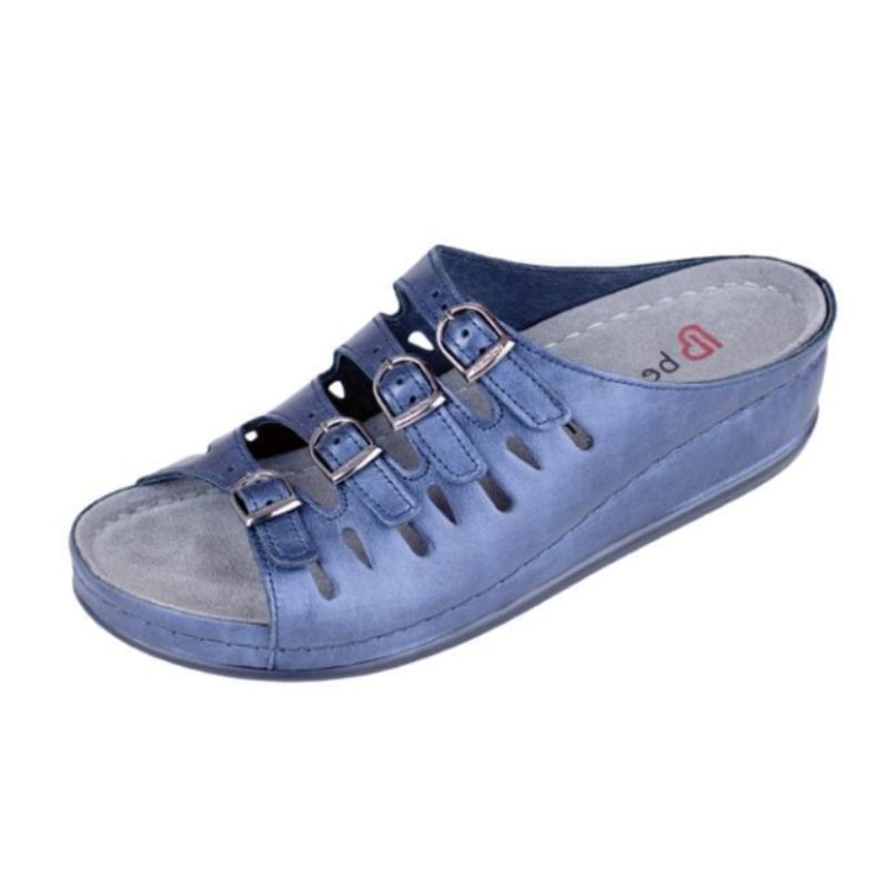 Berkemann Hassel 00737-364 Blue Perlato Women's Sandals