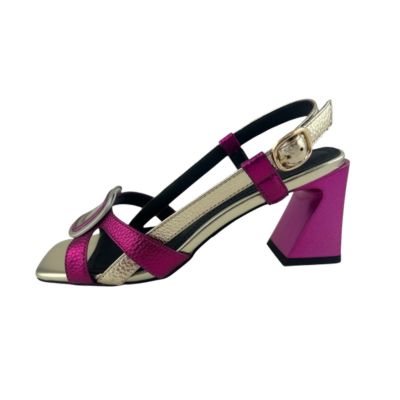 Rockaway 85804D Fushia Multi Women's High-Heeled Sandals