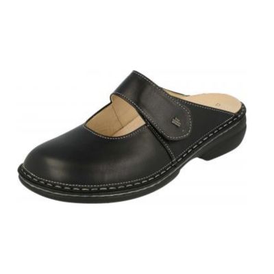 Finn Comfort Stanford Black Women's Clogs