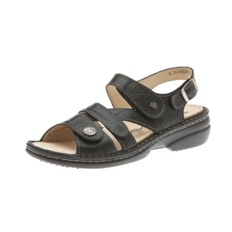 Finn Comfort Gomera Black Women's Sandals
