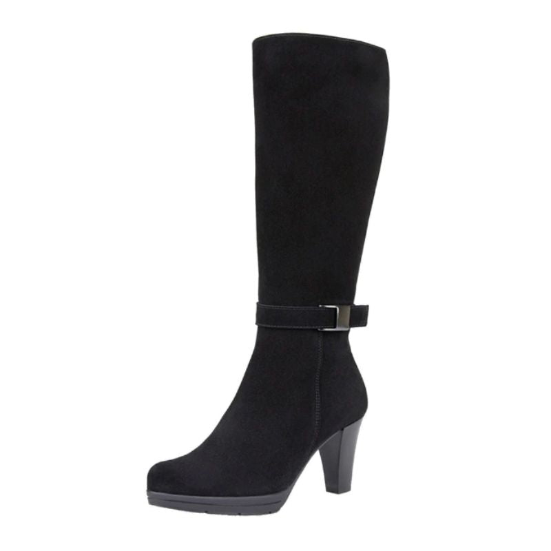 La Canadienne Merin Women's High Boots Black Suede 5358027