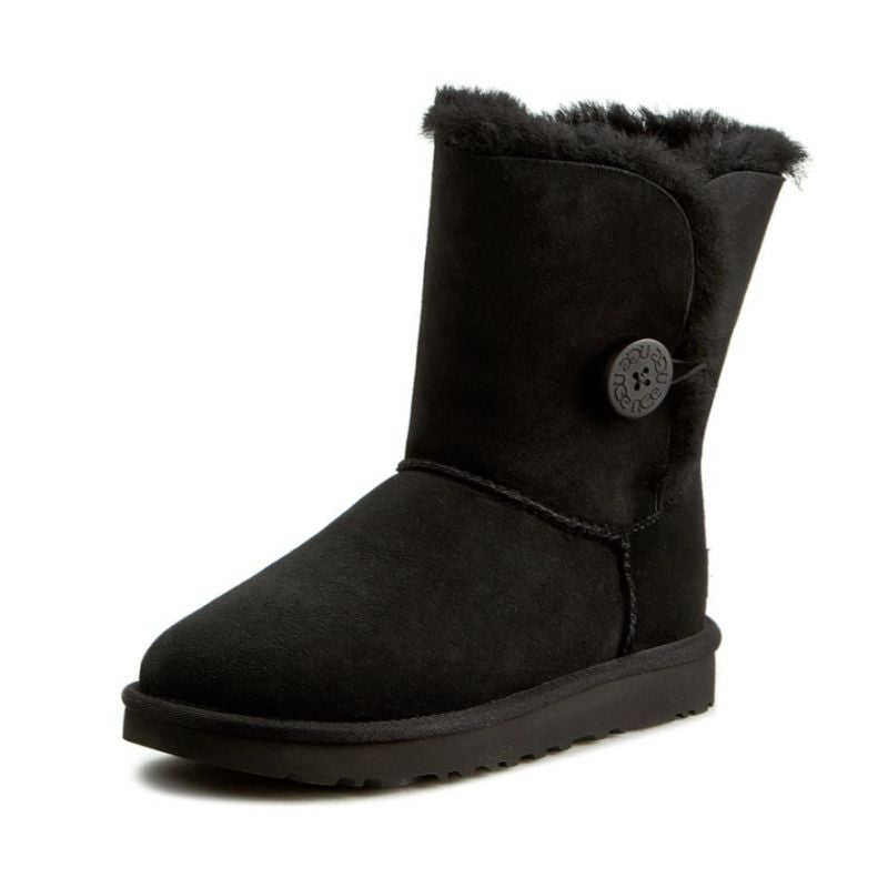 Ugg Bailey Button Black Women's Winter Boots 1016226