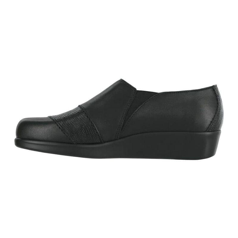 SAS Nora Black/Lizard Women's Shoes Wide 3570-714