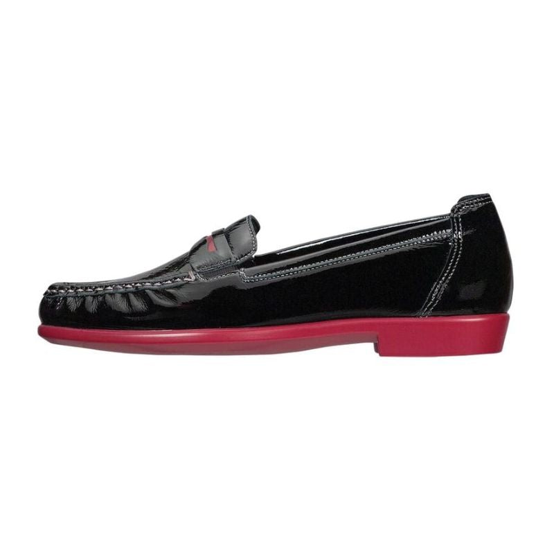 SAS Penny J Black Pat Rouge Women's Shoes 2350-311