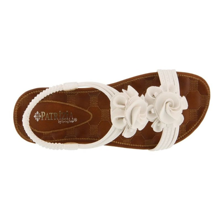 Patrizia by Spring Step Nectarine White Women's Sandals