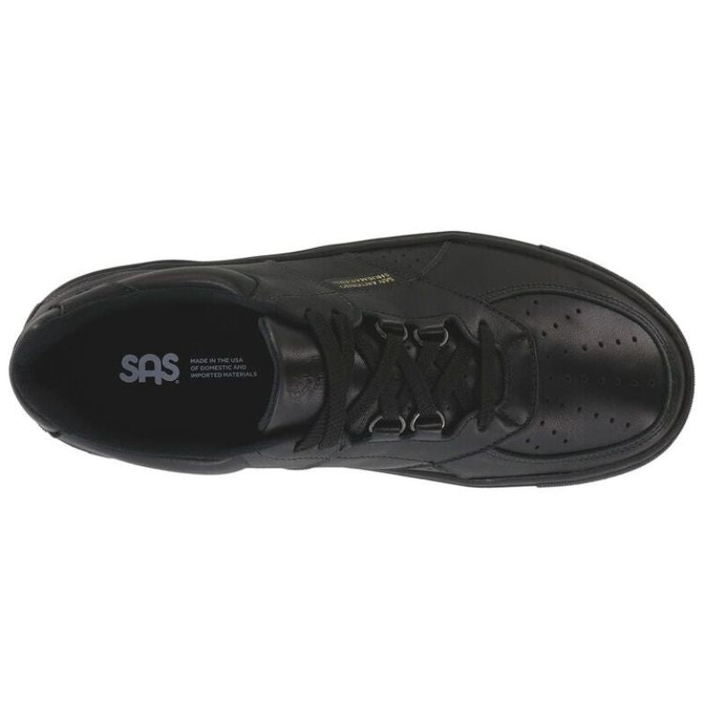 SAS High Street Matte Wide Black Men's Walking Shoes