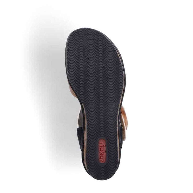 Rieker 68176-64 Women's Wedge Sandals