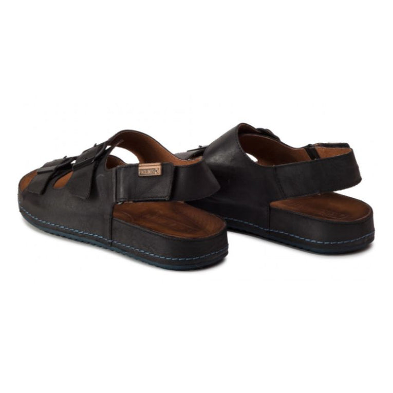 Pikolinos Men's Sandals Black Leather M4L-0083KN