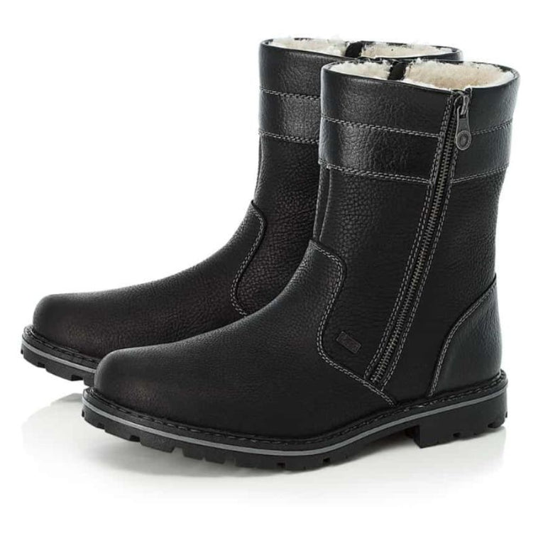 Rieker 37761-00 Men's Mid-Calf Boots