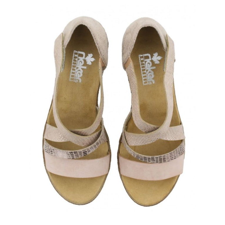 Rieker 62405-31 Women's Wedge Sandals SALE