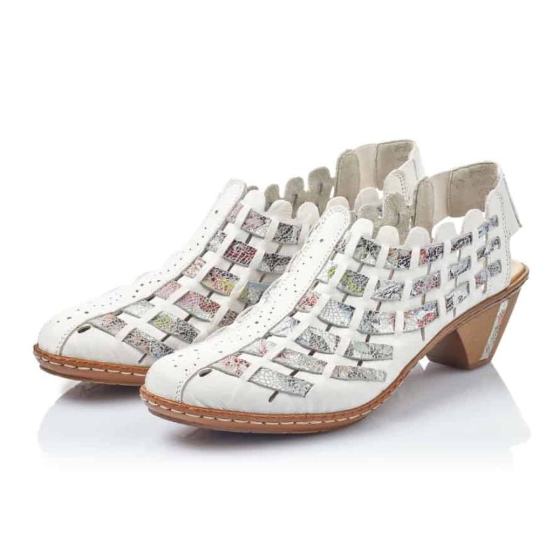 Rieker 46778-80 Massa/Sunset Women's Heeled Shoes